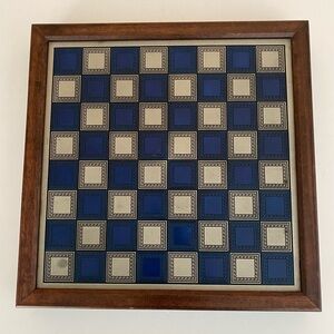 1983 Franklin Mint Civil War Chess Set Vintage Board Game Historical Collectible